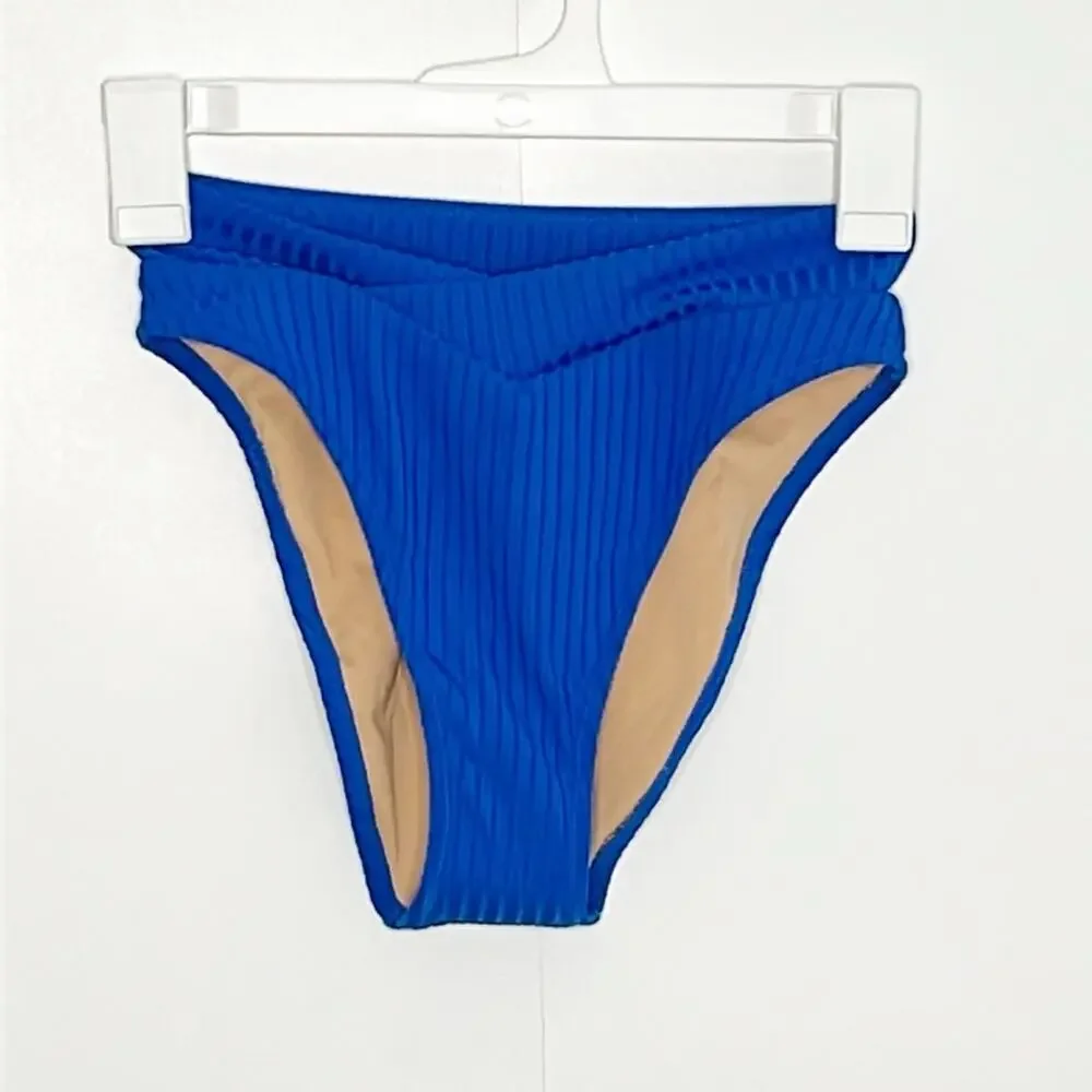 NWT J.Crew Wide-rib crossover cheeky bottom